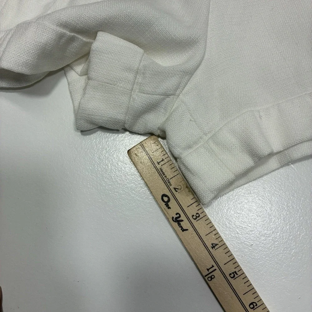 Club Monaco Womens Casual Short White 4(S) High Waist Lightweight Casual‎ Grunge - Picture 12 of 15